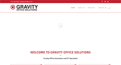 Desktop Screenshot of gravityoffice.co.za